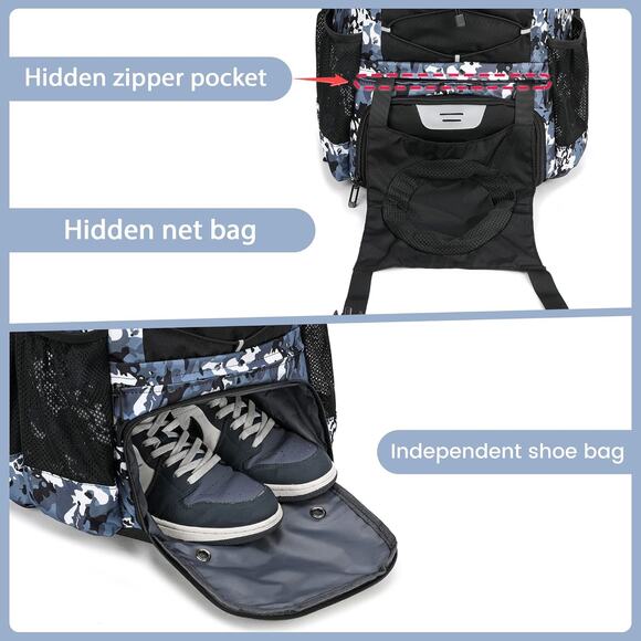 Softball/Baseball Backpack for Youth and Adult, Bat Backpack - Picture 7 of 9